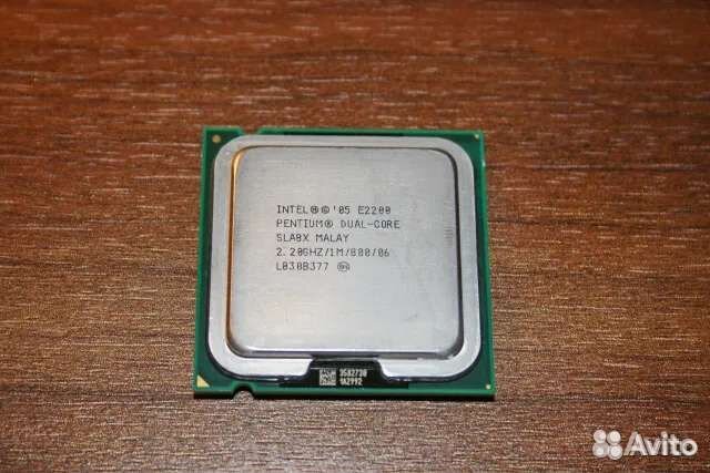 Процессор Intel Pentium Dual E2200, 2.2 GHz