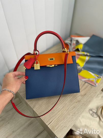 Сумка hermes kelly 25 Epsom