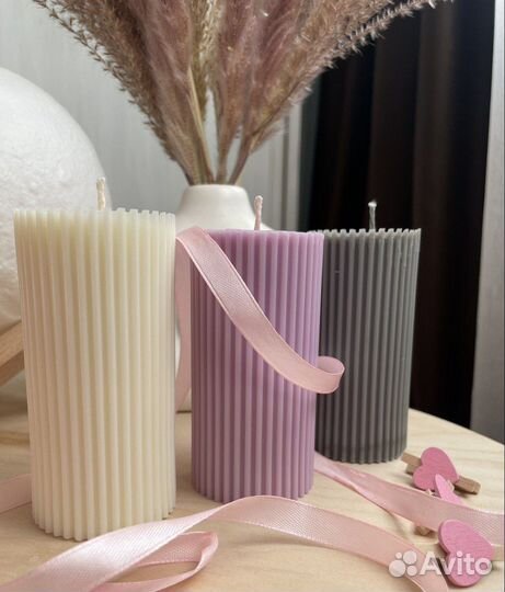 Свечи из соевого воска