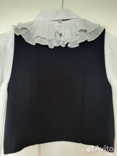 Блузка школьная 10-12 лет