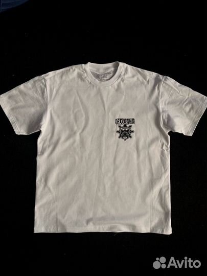 Футболка Glo Gang Basic Logo (white) -оригинал