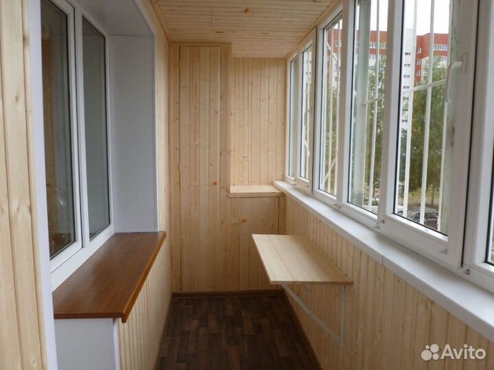 Остекление балконов и лоджий