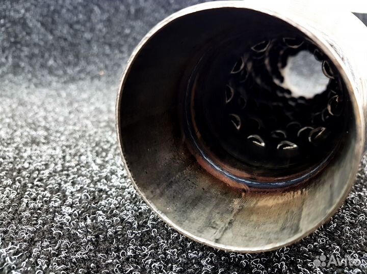 Резонатор спортивный направленный прямоточный 76мм