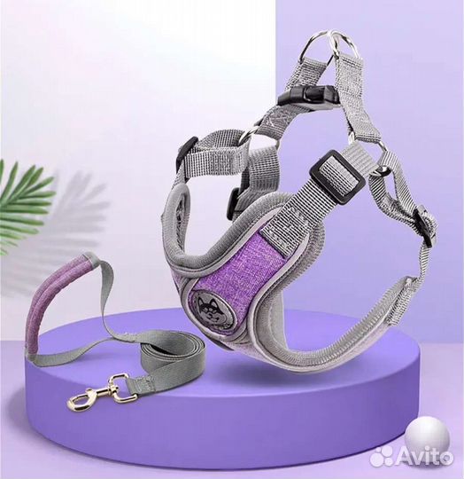 Шлейка для собак и кошек средних и мелких пород