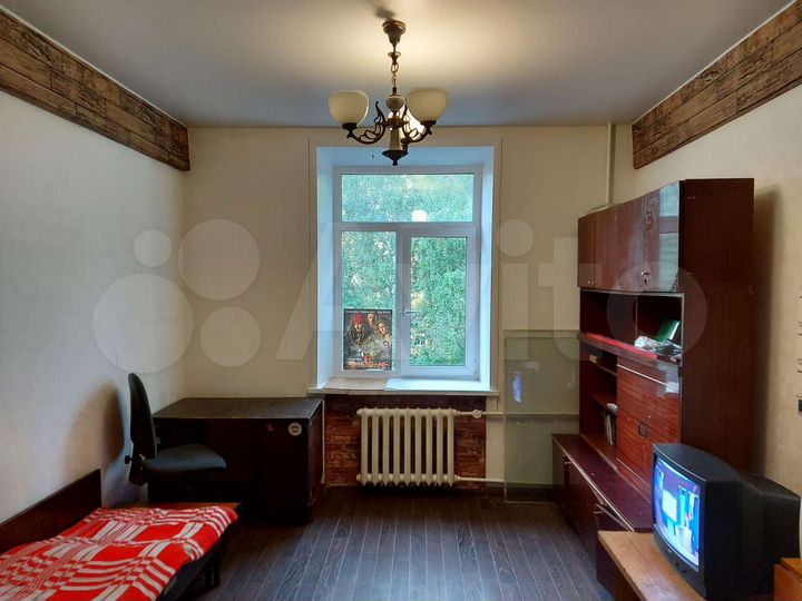 Комната 17,3 м² в 1-к., 3/4 эт.