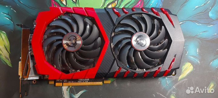 Видеокарта Msi Radeon RX 470 gaming X 8G
