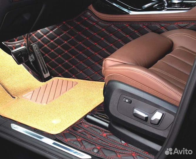 3D Коврики Audi A5 Салон Багажник Экокожа