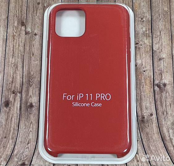 Чехол накладка для iPhone 11 Pro красный
