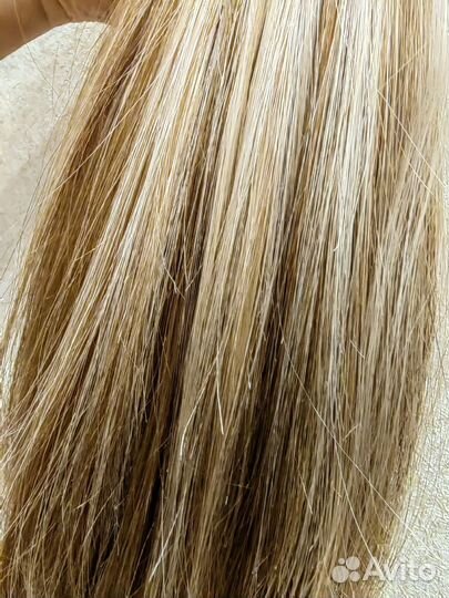 Волосы для наращивания 35 см капсульные