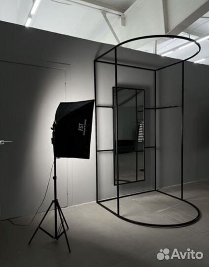 Примерочная кабина в стиле Loft