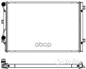 Радиатор двигателя VW Golf/Jetta 2006- 3471850