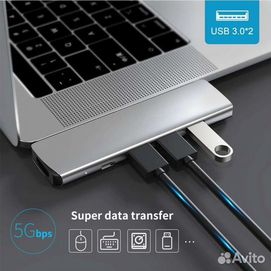 Usb концентратор для Macbook