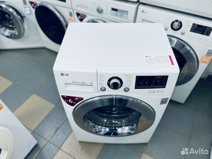 Стиральная машина бу. 6кг. 1200об. Гарантия