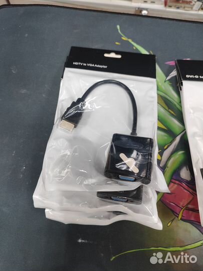 Переходник hdmi VGA Displayport VGA DVI VGA конвер