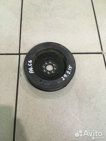 Шкив коленвала Audi а6 с6