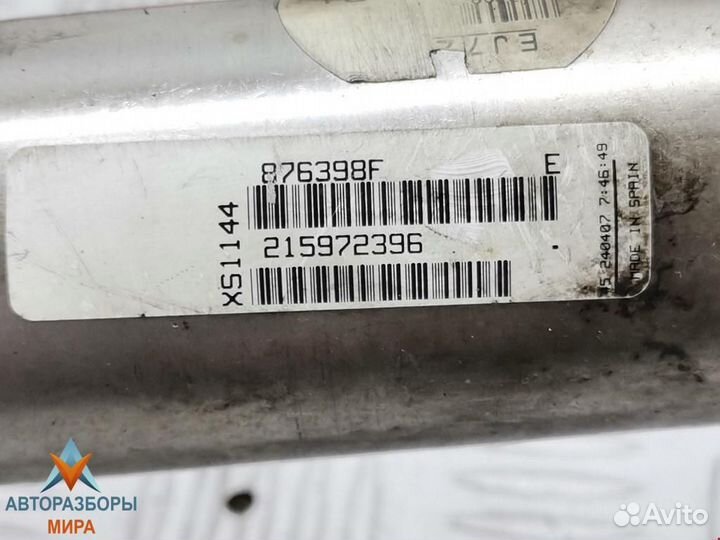 Охладитель EGR / Радиатор EGR Peugeot 407 2008