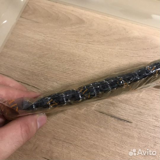 Цепь izumi jet black gold ring