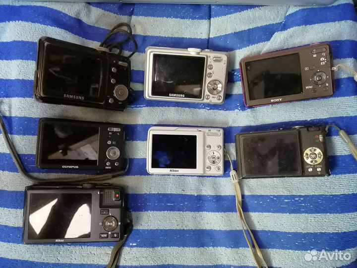 Продам фотоаппараты на запчасти или ремонт