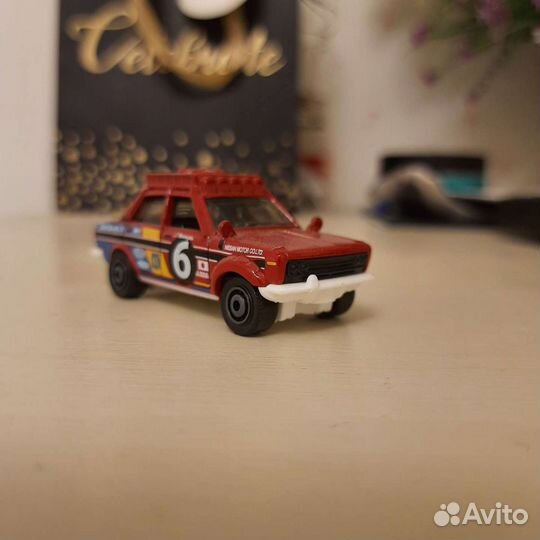 Datsun 510 Rally Matchbox 1:64 распак