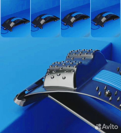 Массажер для спины шеи поясницы Мостик с эл массаж