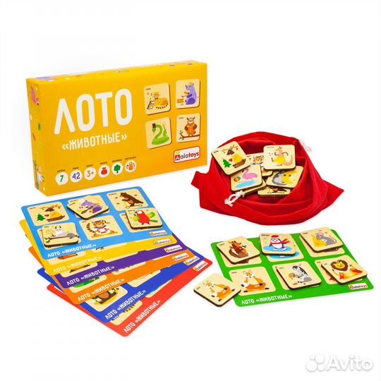 Развивающая игра Лото (много)