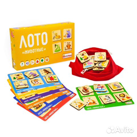 Развивающая игра Лото (много)