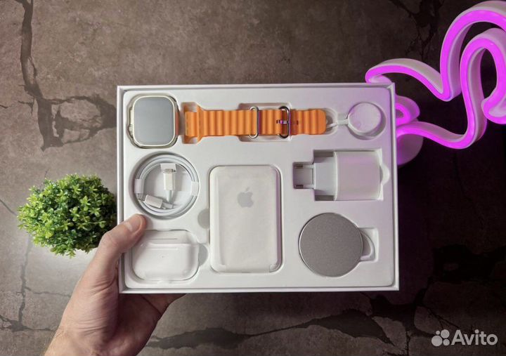 Smart часы apple watch 8 ultra + AirPods pro