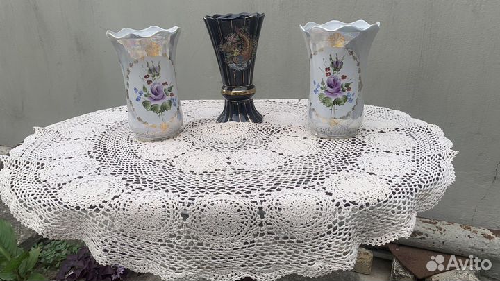 Гжель СССР посуда