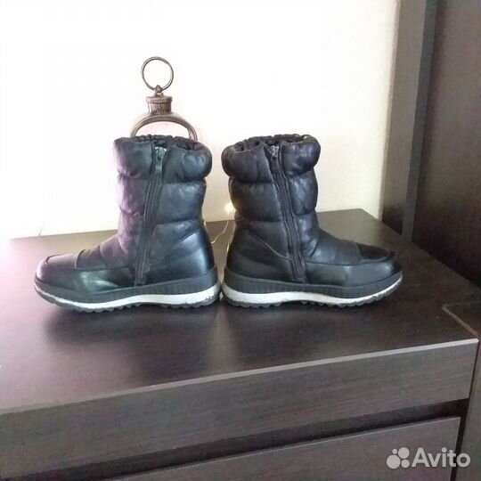 Дутики сапоги натуральная плотная шерсть рр 32