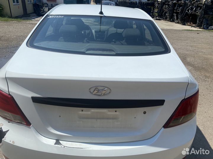 Hyundai solaris 1 крышка багажника