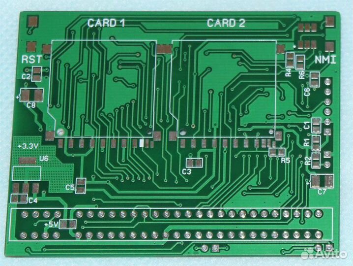 Печатная плата для сборки divmmc для ZX Spectrum