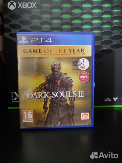 Dark Souls 3 The Fire Fades Edition goty PS4