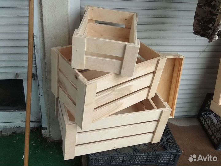 Ящик деревянный подарочный