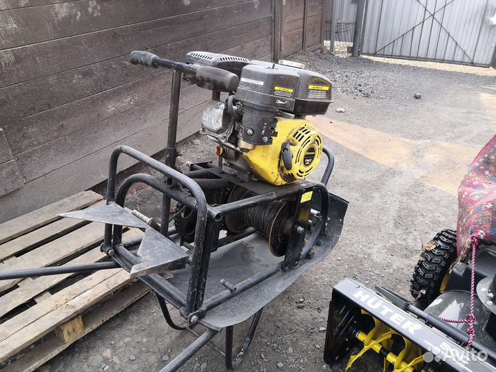 Мотолебедка с доп оборудованием