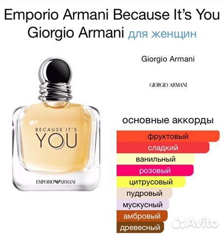 Emporio Armani Because It’s You Giorgio Armani