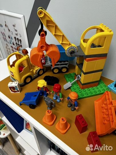 Lego duplo 10813 большая строительная площадка