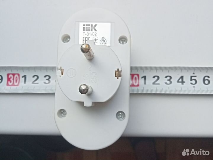 Розетка двойная, тройная