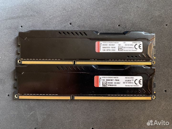 Оперативная память HyperX DDR3 4Gb