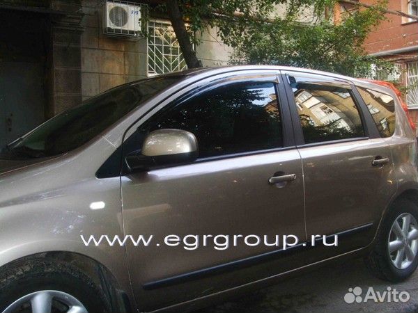 Дефлекторы окон Nissan Note I 2005-2013