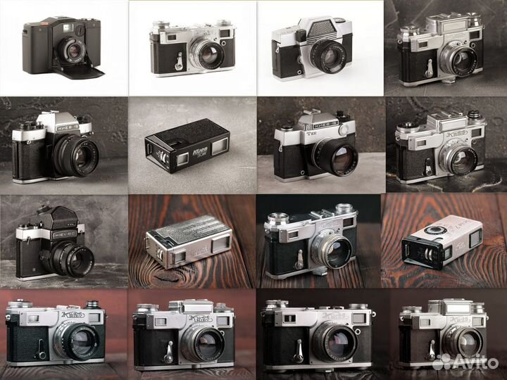 Коллекция пленочных фотоаппаратов СССР