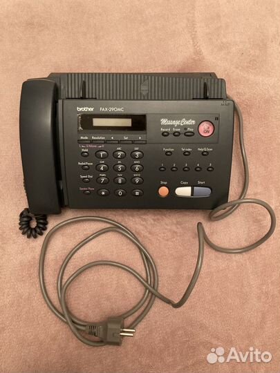 Факс Brother FAX-290MC (Япония) и бумага для факса