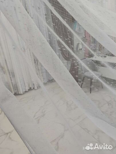 Тюль дождик