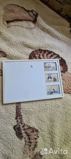 Магнитная доска с рамками для фото