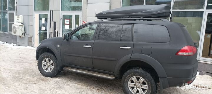 Бокс LUX irbis 206 черный матовый 206х75х36 см