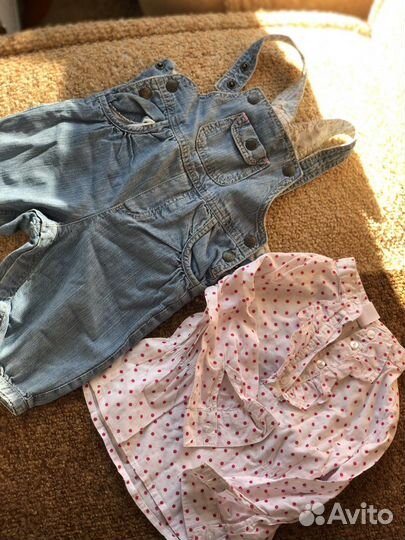 Набор вещей на девочку 1-2 года