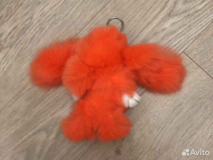 Мягкий зайчик,брелок