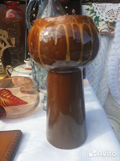 Ваза керамика обливная СССР
