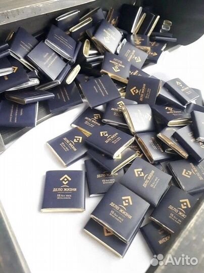 Брендированный шоколад с логотипом оптом на заказ