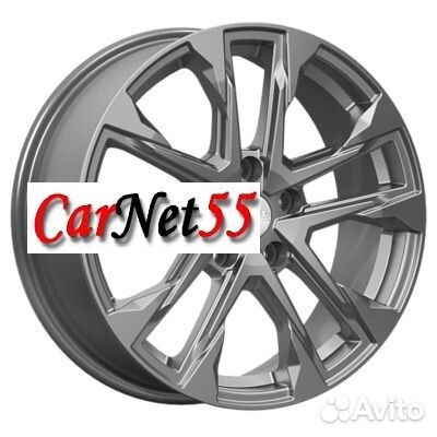 Скад 7x17/5x108 ET45 D63,35 Атакор (кл376) графит