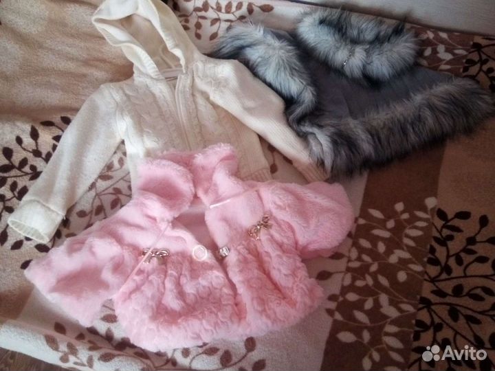 Болеро на девочку от 2 до 4